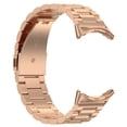 thumbnail image 4 of Bracelet de Montre en Acier Inoxydable 45MM Design Triple Perles Classique pour Tout Poignet, 4 of 5