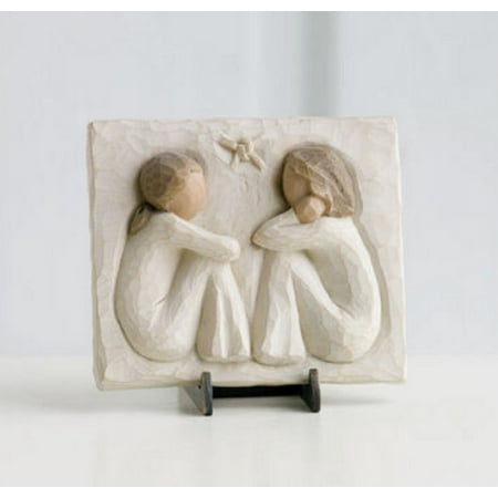 Friendship Wall Plaque - Willow Tree Forever True Forever Friends Friendship Plaque Wall Hanging 26502