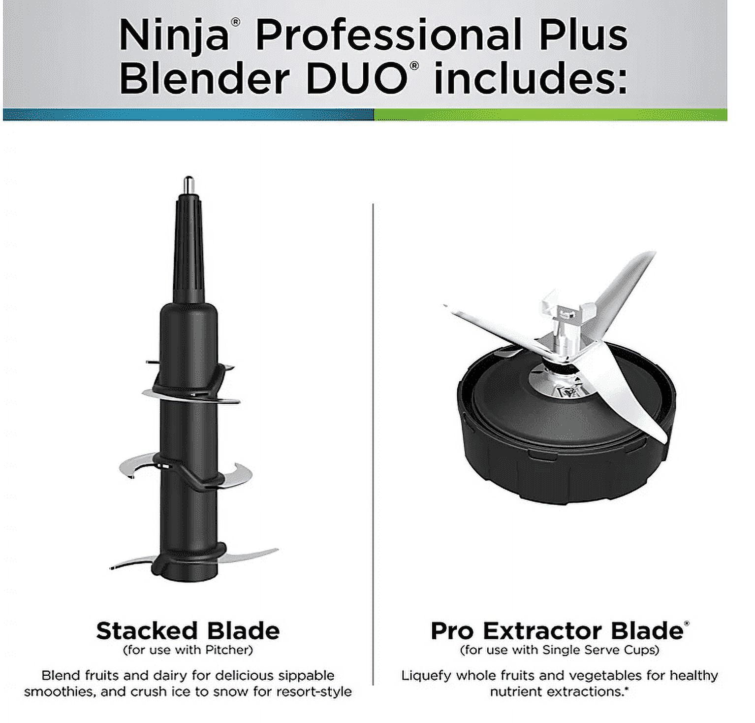 Ninja Professional Plus Blender DUO with Auto-iQ - Black (DB751A