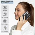 thumbnail image 3 of For Samsung Galaxy S22 Non-slip Full Coverage Ring Pu Phone Case With Wristband, 3 of 5