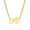 D, variant on A-Z Alphabet Necklace for Women Stainless Steel 26 Letter Love Heart Pendant Jewelry Chain for Birthday Anniversary J