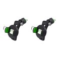 thumbnail image 3 of Kenally Soporte para teléfono inteligente para coche de 4-6 pulgadas, soporte portátil, soporte Universal para automóvil ABS, suministro para viaje en Verde Salida de aire 2piezas Kenally CBP284690, 3 of 5