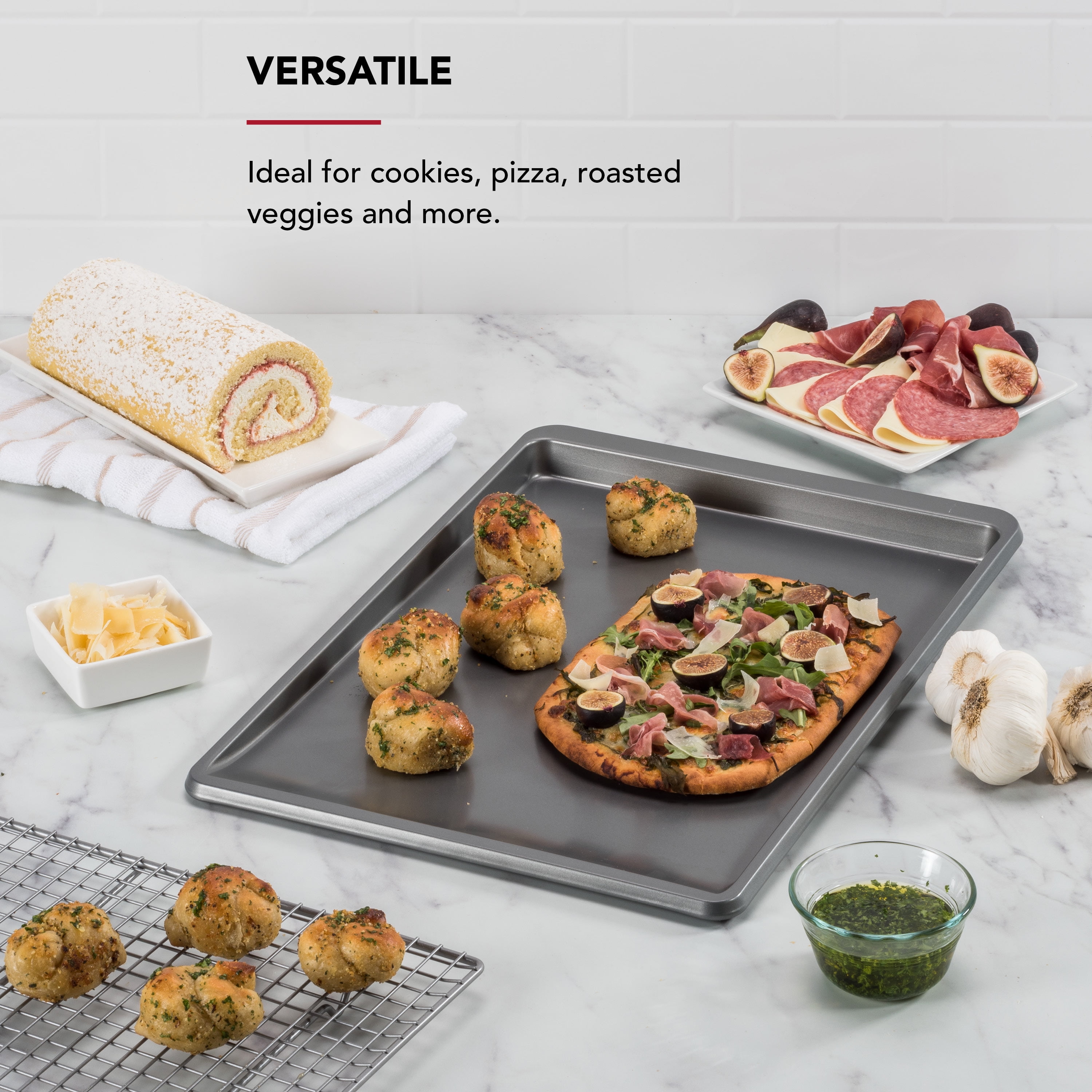 KitchenAid Aluminized Steel Nonstick 13x18-inch Baking Pan and