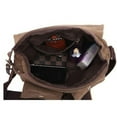 thumbnail image 6 of Men's Canvas Cross Body Bag Messenger Shoulder Book Bags School Satchel Vintage, 6 of 7