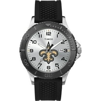 Timex - NFL Tribute Collection Gamer Black Men's Watch, New Orleans Saints