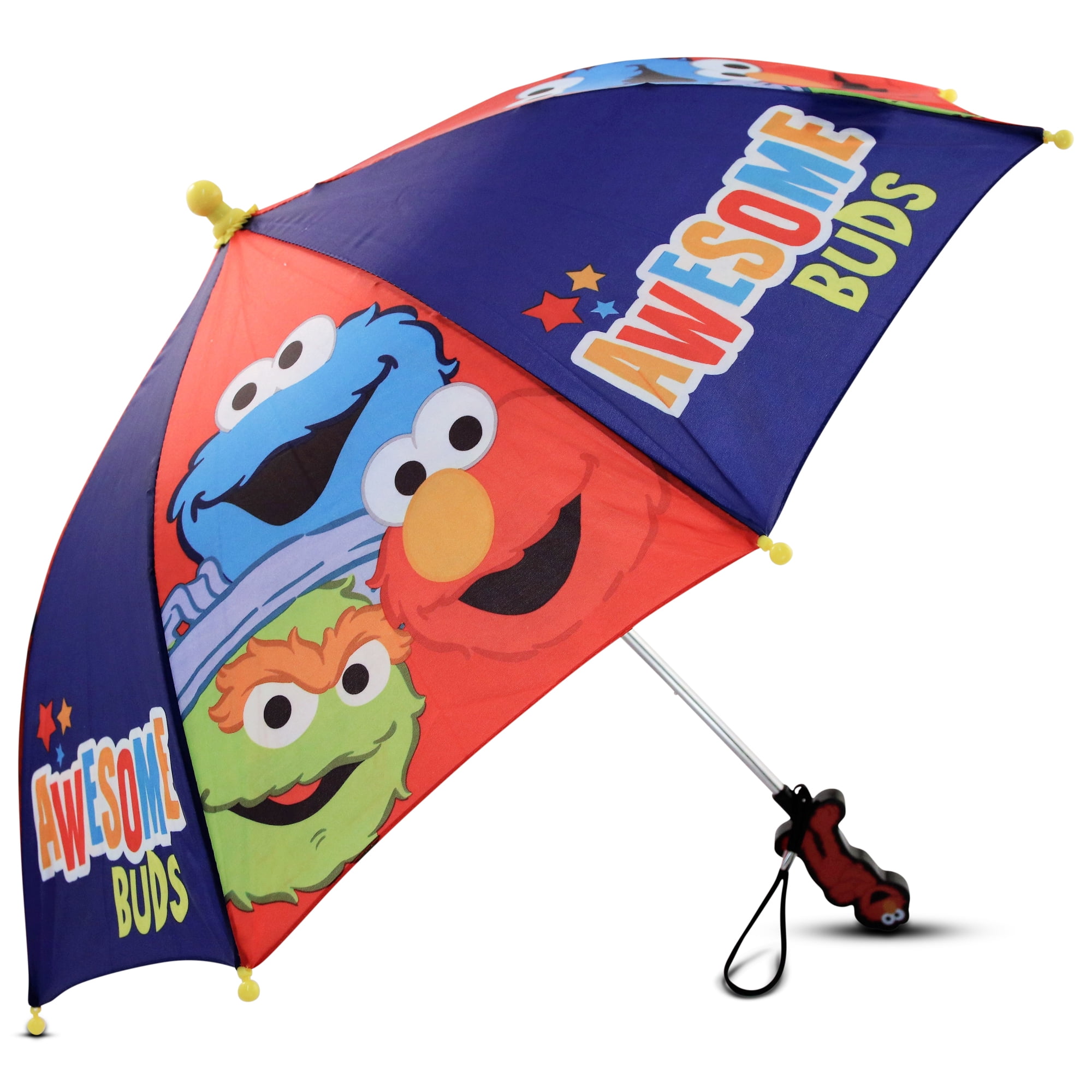Little Boys Awesome Buds Umbrella with Character Handle