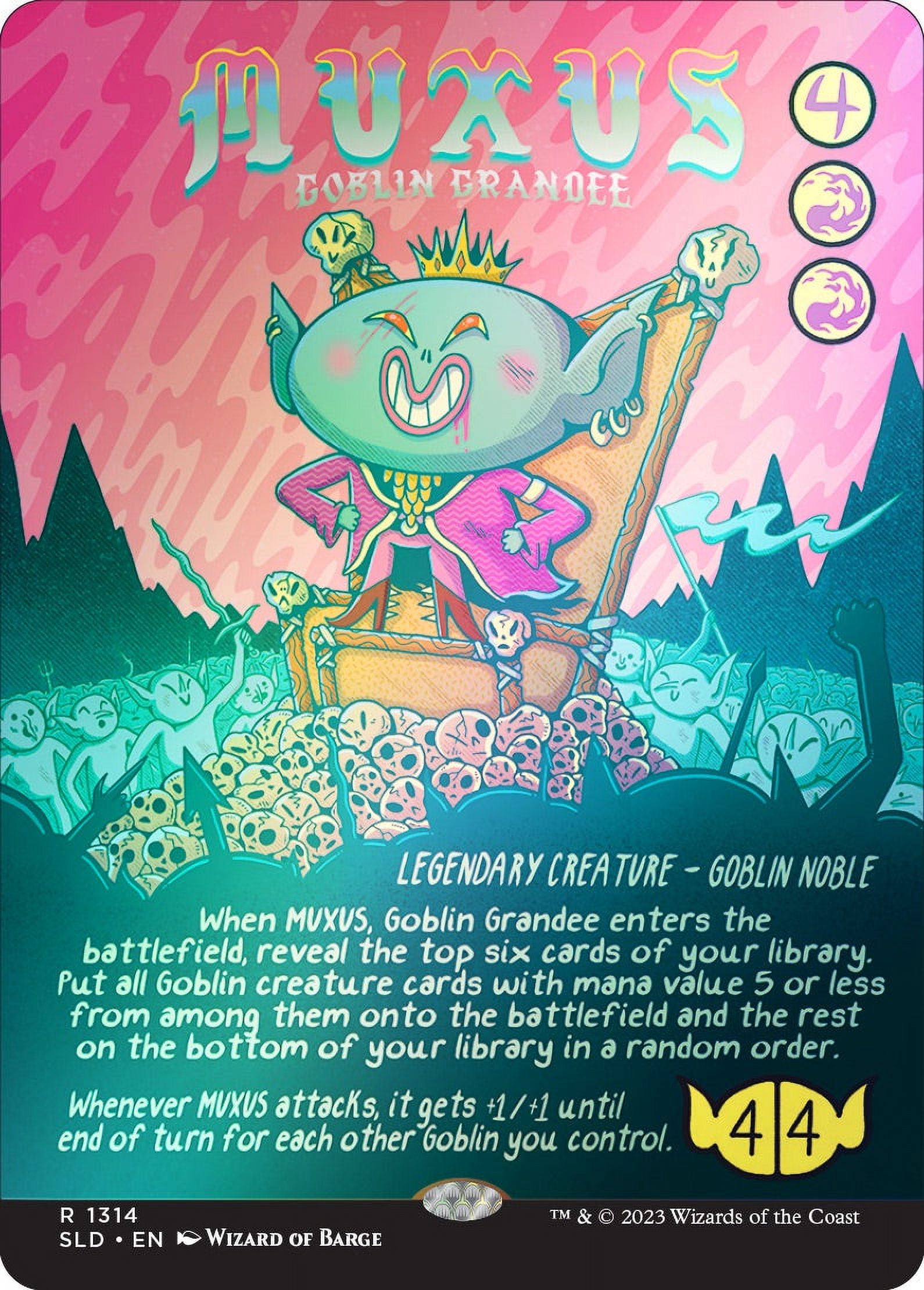 Amazon.co.jp: MTG Secret Lair:Goblin & Squabblin' Rainbow