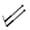 Black, variant on SDFGTstore 2Pcs Flexible Spring Arm Strength Expander Battle Rope Muscle Building Cord Strength Training Rod For Homes gym