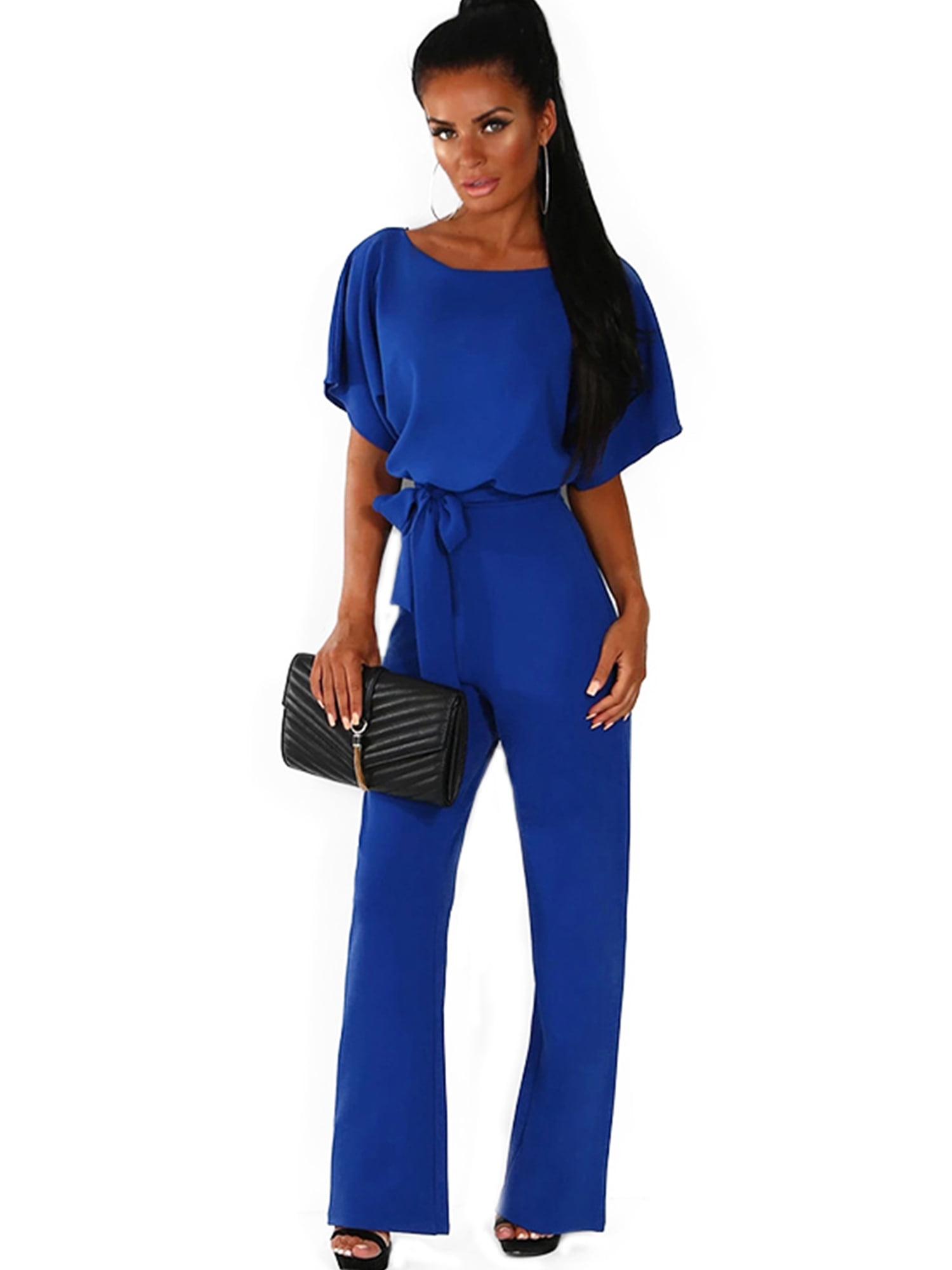 short sleeve jumpsuit womens