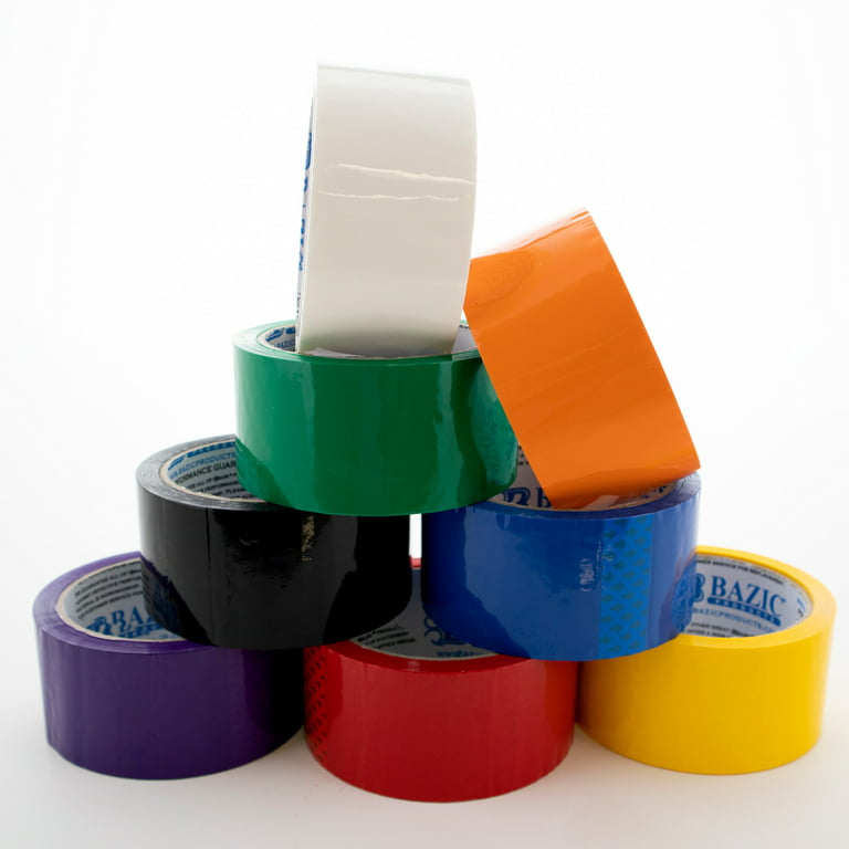 BAZIC Colored Duct Tape 1.88 X 54.6 Yards, 8-Pack 