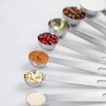 thumbnail image 3 of 11pcs Stainless Steel Measuring Spoon Set Levelers Whisk Cooking Baking Tools Kitchen Supplies, 3 of 3