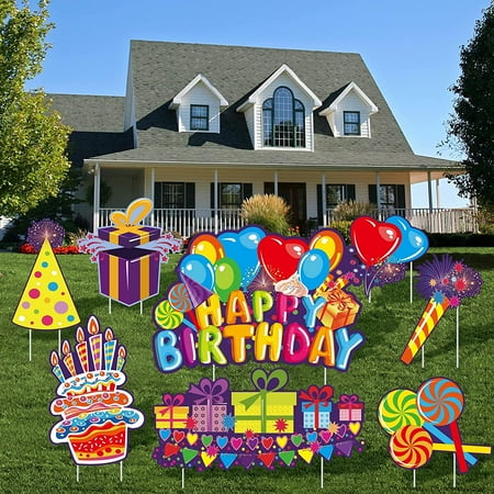 Happy Birthday Balloon Yard Sign 8 Pack Happy Birthday Yard Signs Lawn Sign Balloons Yard Sign Colorful Balloon Happy Birthday Lawn Decorations Lawn Sign Party Decorations | Walmart Canada Happy Birthday Balloon Yard Sign 8 Pack Happy Birthday Yard Signs Lawn Sign Balloons Yard Sign Colorful Balloon Happy Birthday Lawn Decorations Lawn Sign Party Decorations | Walmart Canada