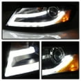 thumbnail image 5 of Spyder Audi A4 09-12 Projector Headlights - Xenon/HID Model Only ( Not Compatible With Halogen Model ) - DRL LED - Black, 5 of 5