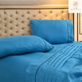 thumbnail image 5 of Juego de Sábanas Queen Size 2800 Hilos Extra Suave Premium Textura Flores Soft Nature, 5 of 5