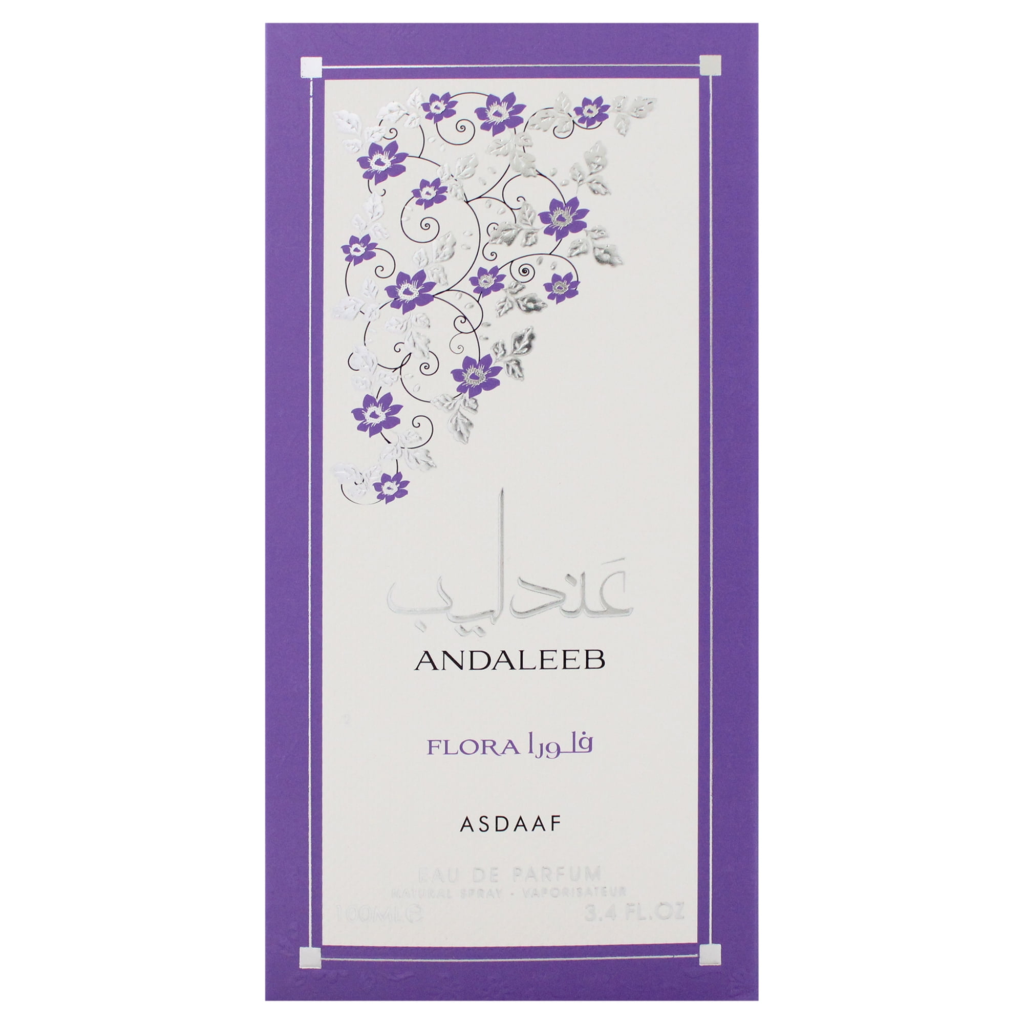 LATTAFA Asdaaf Andaleeb Flora, Oriental Floral Perfume, Jasmine