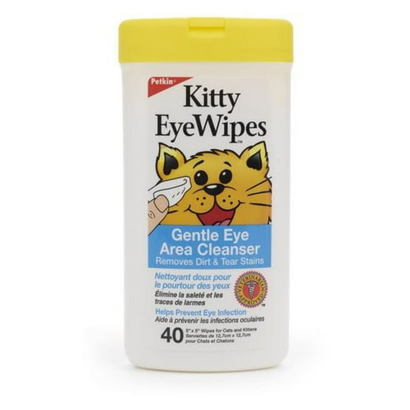 Kitty Eyewipes - 40 unités