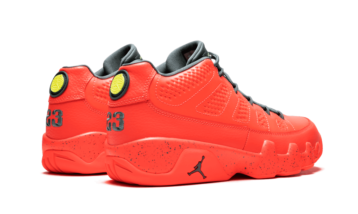 air jordan 9 low bright mango