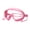 Pink transparent, variant on Swim Goggles Wide View Frogs Swimming Glasses With Earplugs And Nose Clip for Teen Age 3-16