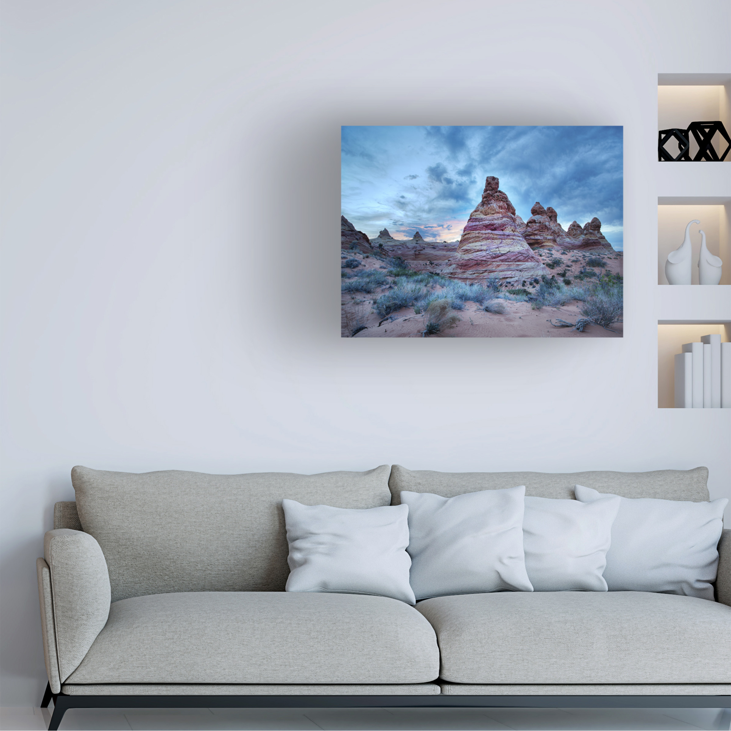 Trademark Fine Art "Cottonwood I" Canvas Art by Moises Levy