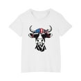 thumbnail image 6 of OKSALE Funny T Shirts for Boys Size 8 Cowboys 4th of July Shirt Toddler Boys Girls American Flag USA T-Shirts Little Kids Patriotic Tee Tops 3-12 Years, 6 of 7