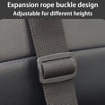 thumbnail image 4 of Colchón para coche extensor para asiento trasero plegable para viaje Camping para SUV (2 pliegues) gris, 4 of 7