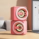 thumbnail image 1 of Teissuly Clearance High-value Desktop Mini Stereo Desktop Laptop USB Subwoofer HIFI Sound Quality, With Breathing Two Sets(Red, One Size) Teissuly WER2023081406152, 1 of 7