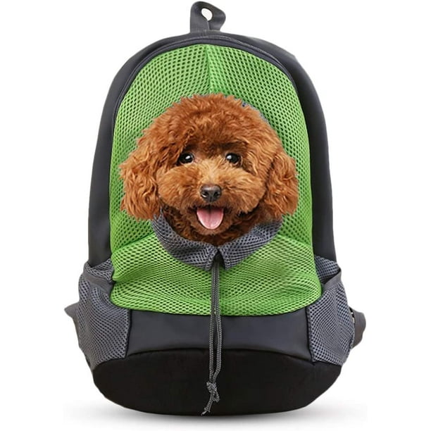 Dog carrying puppy clearance in backpack