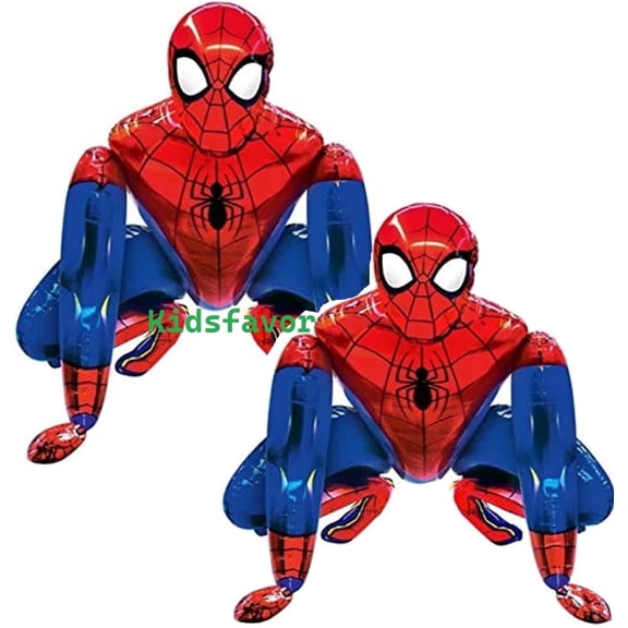 BCD-PRO Balloons Foil Airwalker Spider-Man Birthday Party Decorations 2 Pack 25 Inch