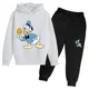 thumbnail image 3 of Nueva sudadera con capucha y pantalones con estampado de Mickey Mouse de Disney para niños de primavera, conjunto de ropa de alta calidad para niñas pequeñas, 3 of 5