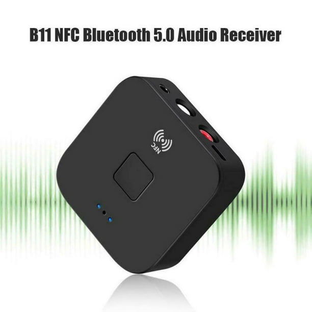 NFC Bluetooth 5.0 Récepteur RCA Jack 3,5 mm AUX HiFi Adaptateur sans Fil  Voiture Récepteur Audio Bluetooth,Audio de Voiture,Casque,système de cinéma