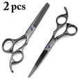 thumbnail image 3 of 2 Pairs 6in Hair Scissors Professional Haircut Shears Haircut Scissors for Home, 3 of 10
