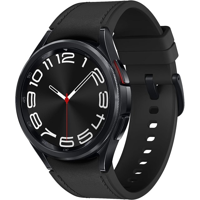 Samsung Galaxy Watch6 Classic (GPS + LTE) 43mm Smartwatch with Heart Rate Monitor (Black) - Open Box
