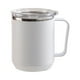 thumbnail image 2 of Almacenamiento y organización de cocina, taza de café, taza portátil de acero inoxidable de doble capa con tapa y asa, calentable por inducción, taza térmica para viajes, camping y oficina., 2 of 8