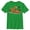 Kelly Green, variant on Boy's Jurassic World Gingerbread Dinosaur Island Graphic Tee Red Small