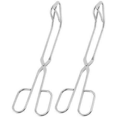 

HOMEMAXS 2Pcs Ergonomic Food Tongs Convenient Toast Tongs Household BBQ Tongs Grill Supply