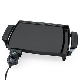 Presto Liddle Griddle Mini Electric Griddle Durable Cast Aluminum Black 1000 Watts Walmart