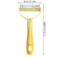thumbnail image 4 of Pet Double-Sided Detangling Comb - Stainless Steel, Safe Design, for Cats Dogs, Removes Knots & Loose Hair, 4 of 6
