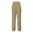 thumbnail image 6 of Dwellite Womens Dress Pants Business Casual Wide Leg Office Work Pants Stretchy Straight High Waisted Trousers Khaki XL, 6 of 6
