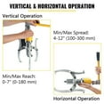 thumbnail image 4 of 15 Ton Hydraulic Gear Bearing Wheel Bearing Puller Separator 2 or 3 Jaws with Case, 4 of 6