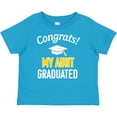thumbnail image 3 of Inktastic Congrats My Aunt Graduated with Cap Boys or Girls Baby T-Shirt, 3 of 5