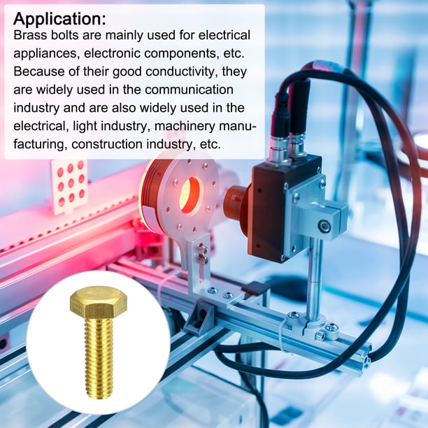 Polishing Brass Hex Head Bolts At Best Price In Ahmedabad | Varadhaman Trading Company - Foto 2