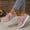 Pink, variant on Running Shoes For Women Arch Support Athletic Walking Shoes Slip On Tennis Workout Fashion Sneakers Gym Shoes Clearance Sale