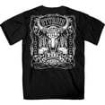 thumbnail image 2 of 2026 Sturgis Motorcycle Rally Bison Skull Men's Black T-Shirt - SPB1211 XX-Large, 2 of 5