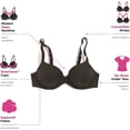 thumbnail image 5 of Maidenform One Fabulous Fit 2.0 Tailored Demi Underwire Bra, Evening Blush/Sandshell, 34D, 5 of 5