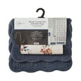 thumbnail image 6 of Mainstays 15-Piece White & Multi Farmhouse Floral Bird Bathroom Set – Shower Curtain, Bath Rugs & Hooks with Bird & Vine Print, 6 of 6