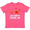 thumbnail image 3 of Inktastic My Pappy Loves Me Grandchild Beach Crab Youth T-Shirt, 3 of 5