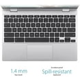 thumbnail image 4 of ASUS Chromebook CX1 - 11.6", 4GB RAM, 32GB eMMC, Transparent Silver, 4 of 7