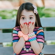 Piggy Paint 100% Non-toxic Girls Nail Polish - Safe, Chemical Free Low Odor for Kids, Shimmy Shimmy POP