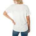 thumbnail image 2 of Women's Gameday Couture  White New England Patriots Victorious Vixen T-Shirt, 2 of 2