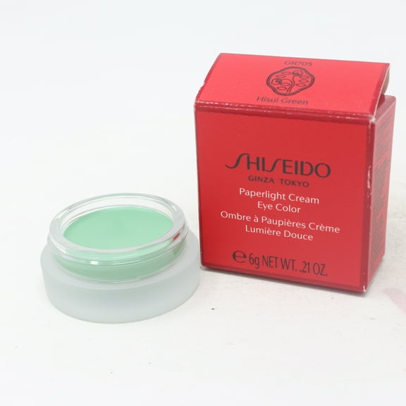 Shiseido Paperlight Cream Eye Color Hiui Green 0.21oz/6g New With Box